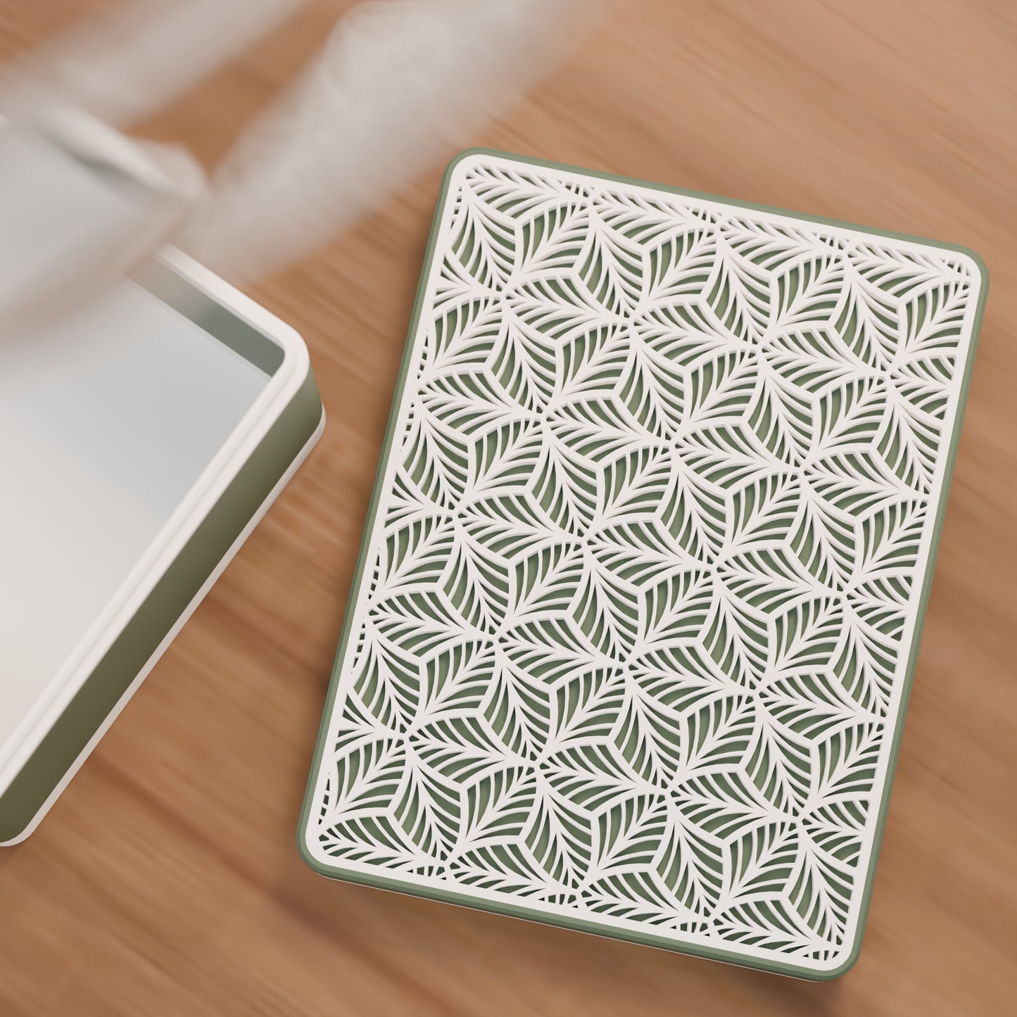 "Leafbox" -Design-Aufbewahrungsbox mit Blattmotiv