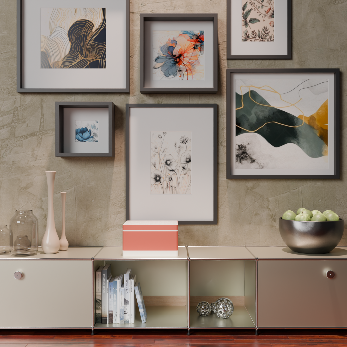 "Arabe Box" - Aufbewahrungsbox mit orientalischen Ornamenten