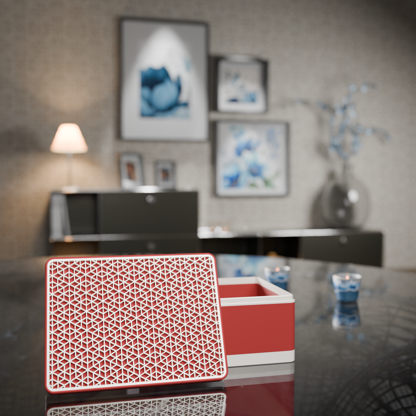 BxKumiko20x15x10_ArmyRed