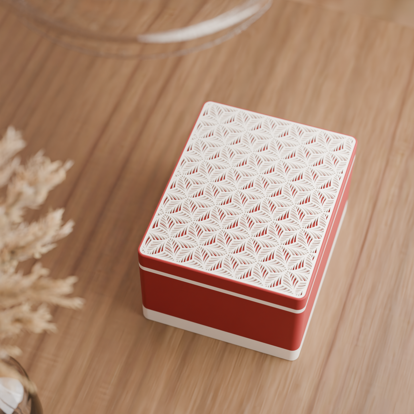 BxLeaf25x20x14_ArmyRed
