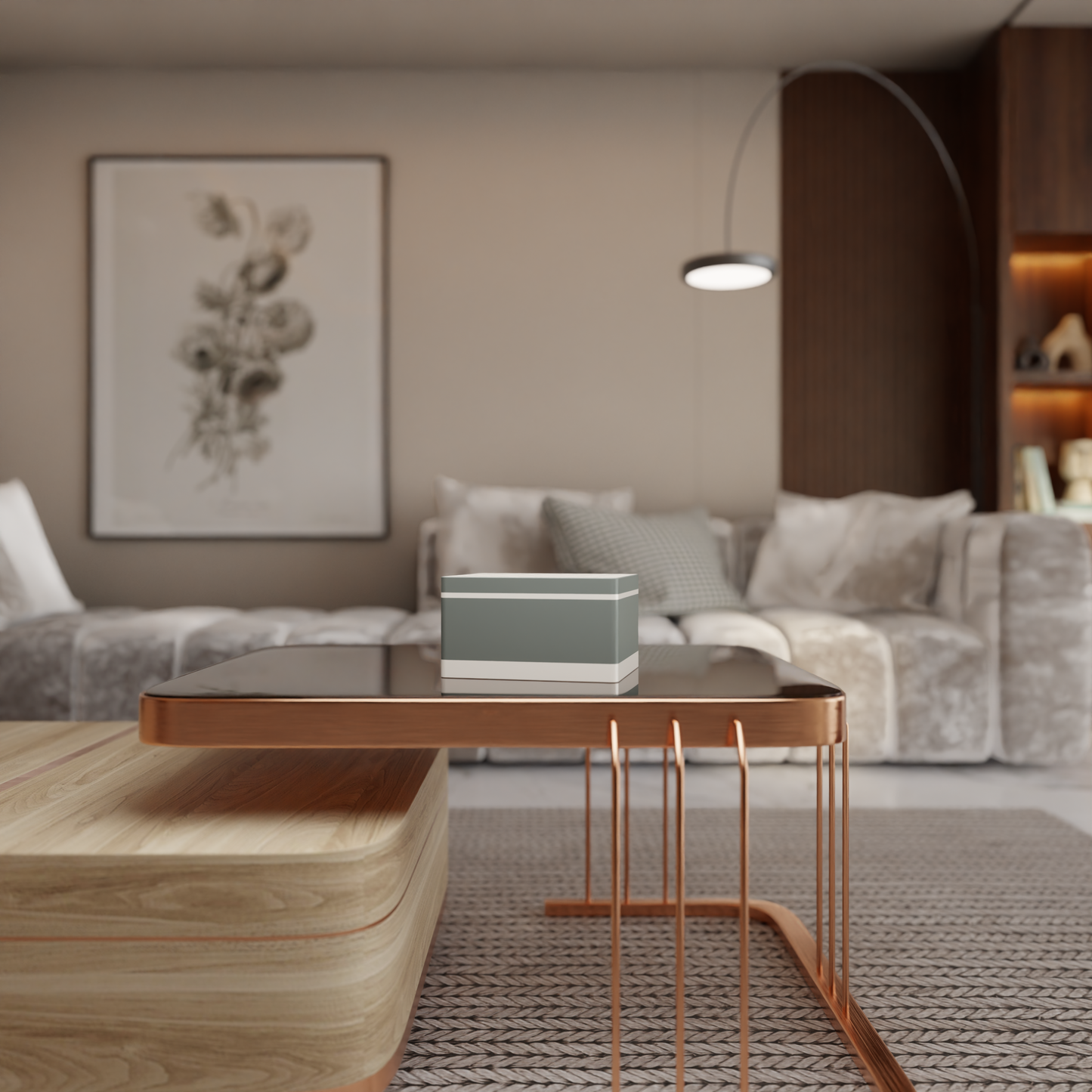 "Trianglebox" - Aufbewahrungsbox mit modernem Design