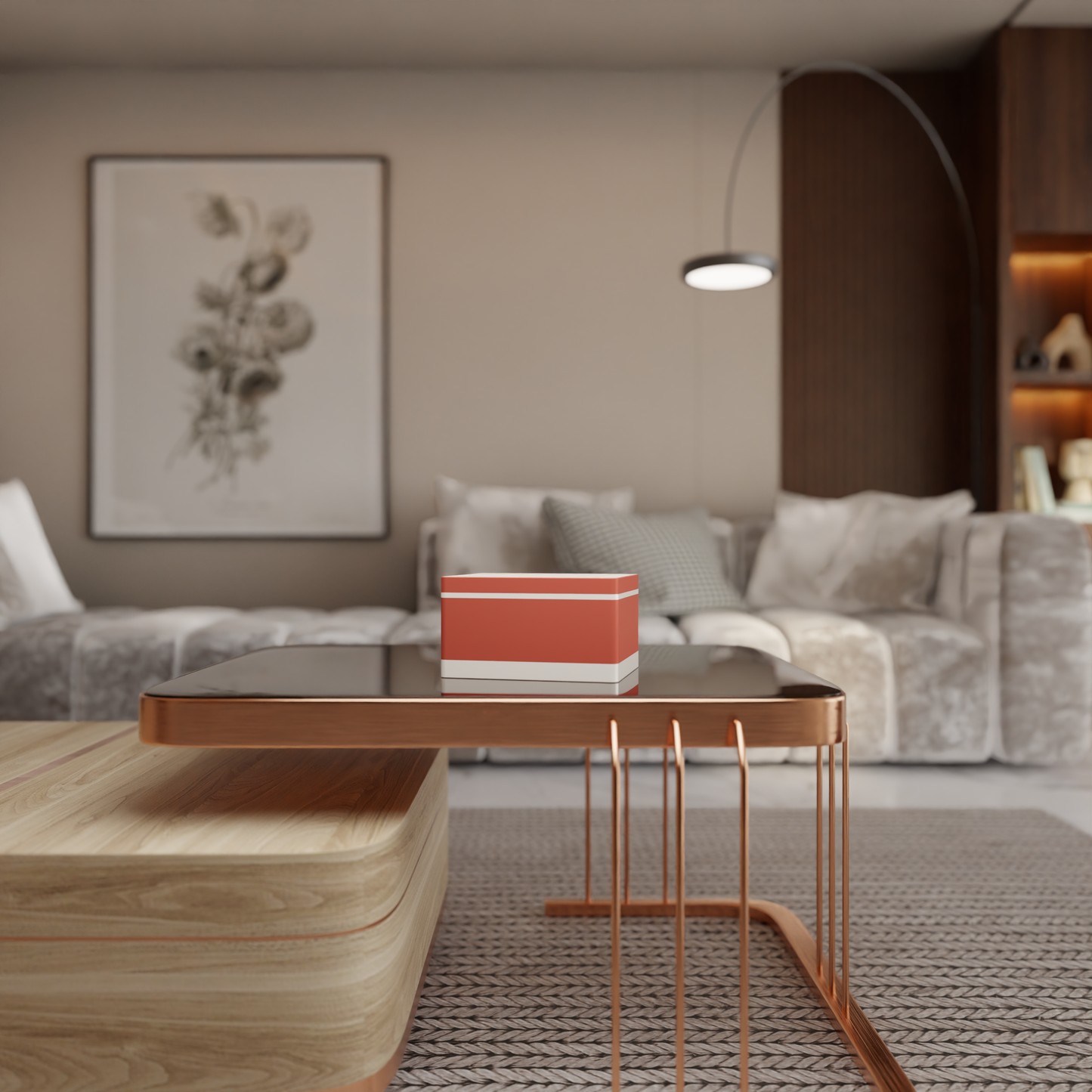 "Trianglebox" - Aufbewahrungsbox mit modernem Design