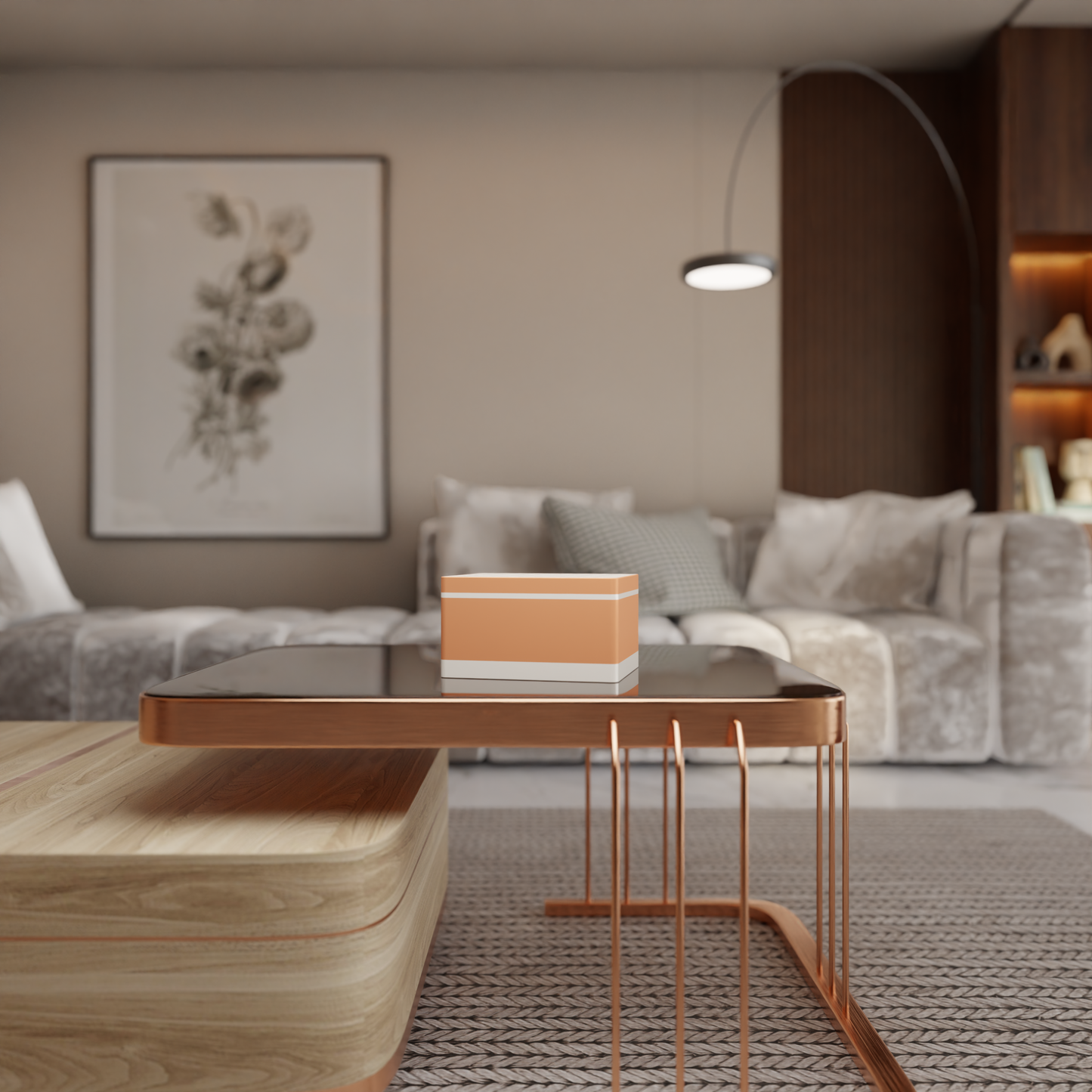 "Trianglebox" - Aufbewahrungsbox mit modernem Design