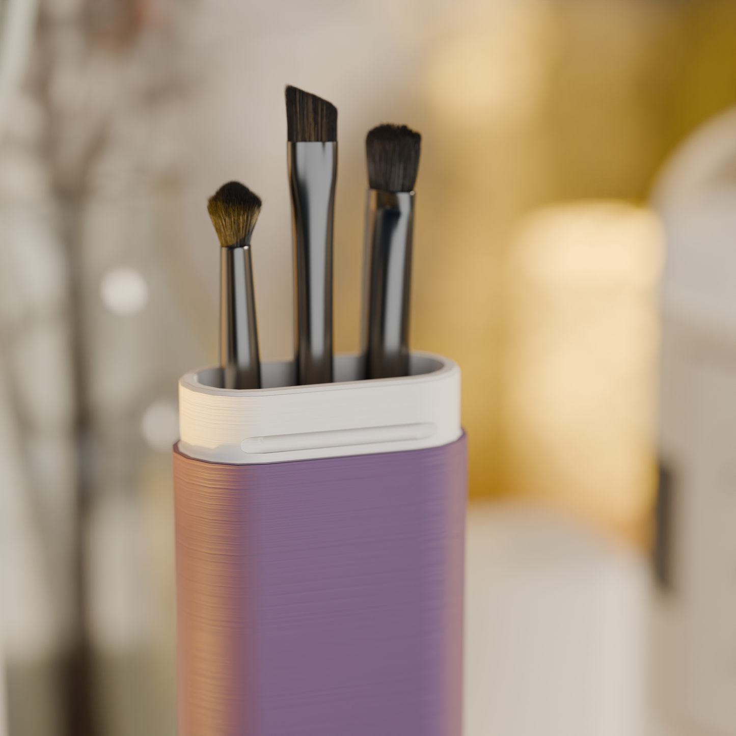 Box for make-up pencils and brushes