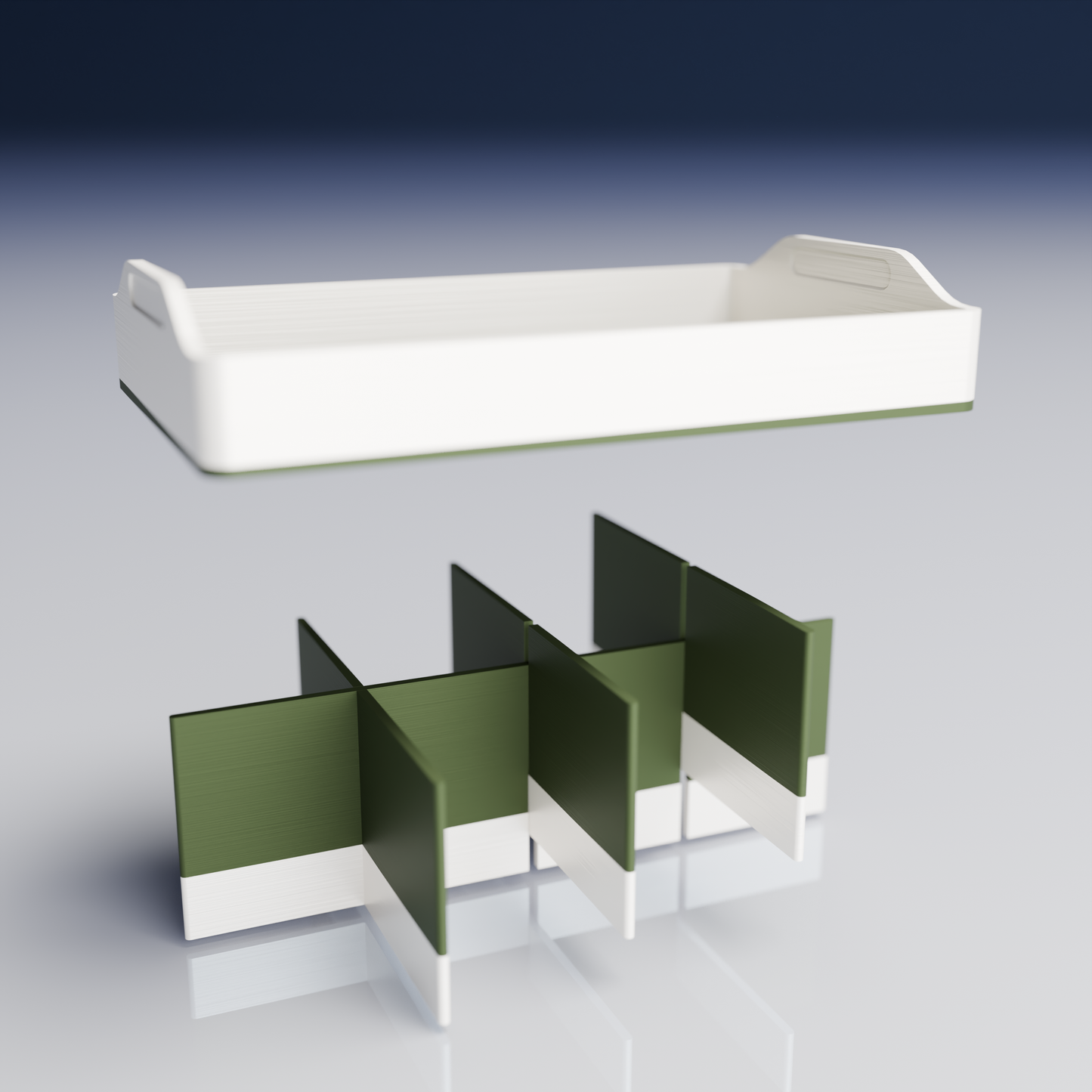 Bx15x10x8_SmallTray_PLAArmyDarkGreen