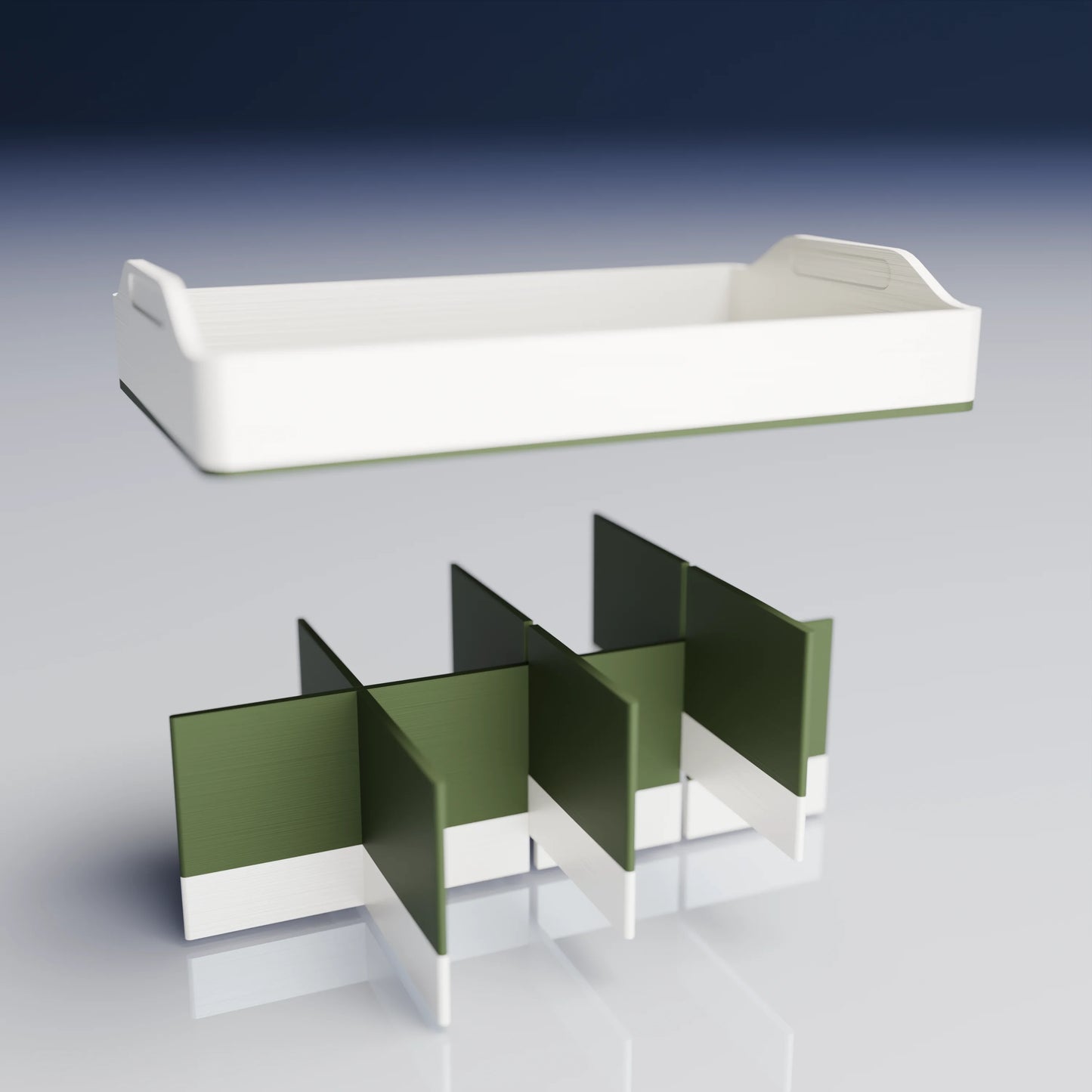 Bx15x10x8_SmallTray_PLAArmyDarkGreen