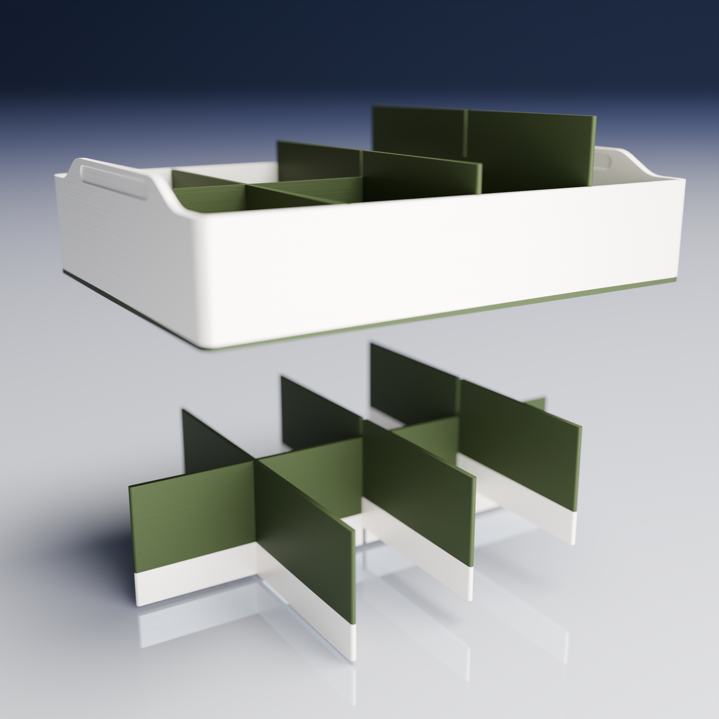 Bx20x15x10_BigTray_PLAArmyDarkGreen