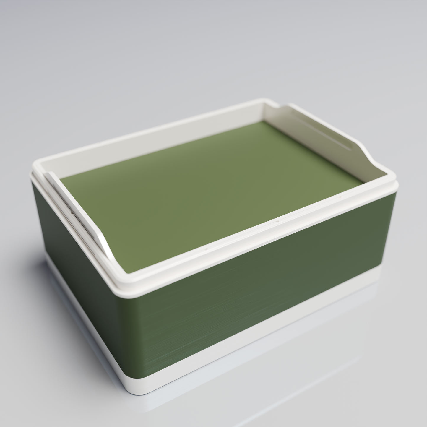 Bx20x15x10_SmallTray_PLAArmyDarkGreen
