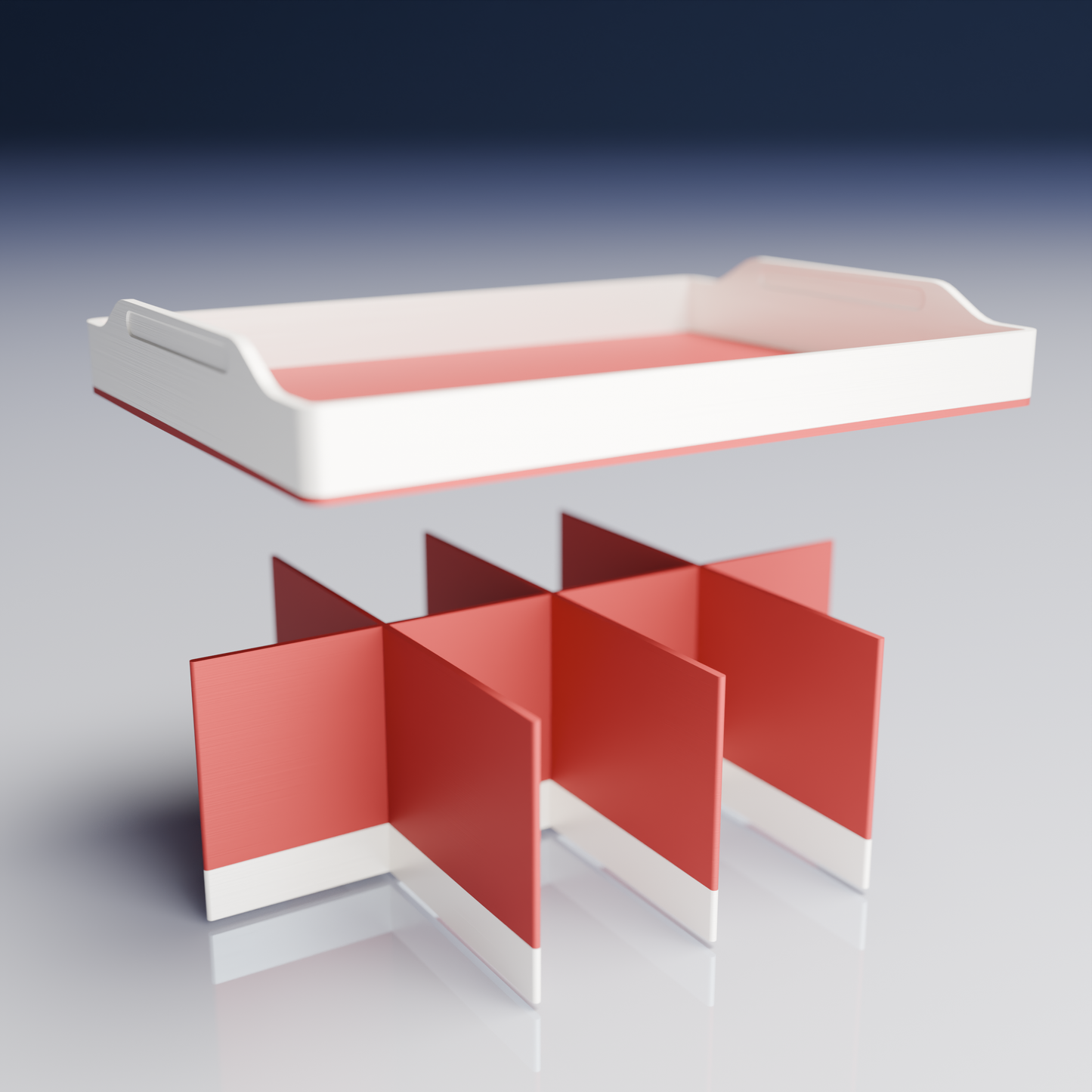 Bx20x15x10_SmallTray_PLAArmyRed