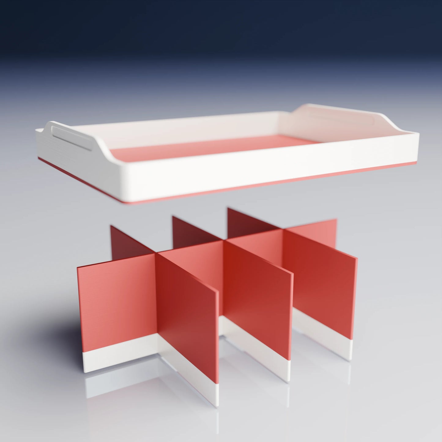 Bx20x15x10_SmallTray_PLAArmyRed