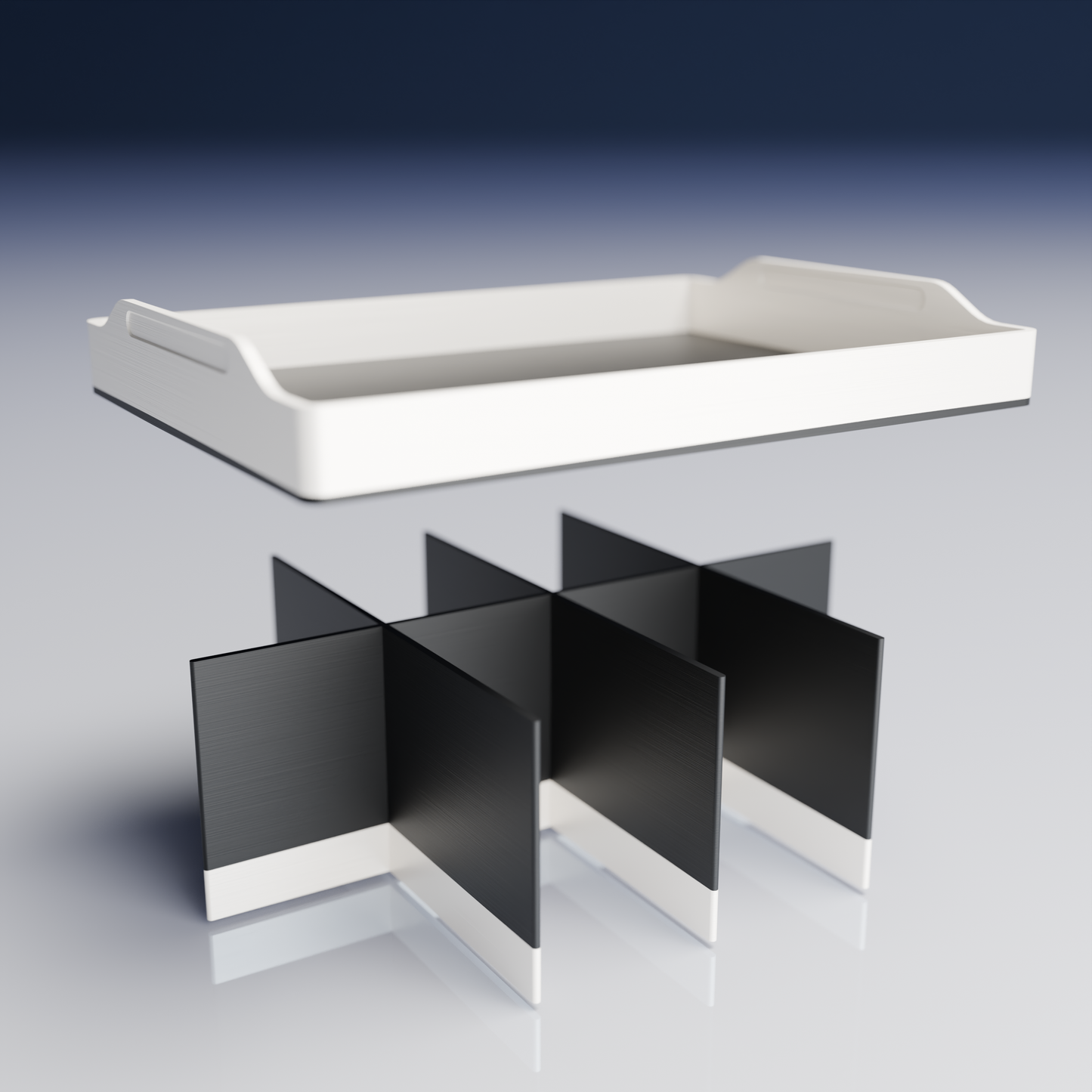 Bx20x15x10_SmallTray_PLACharcoalBlack