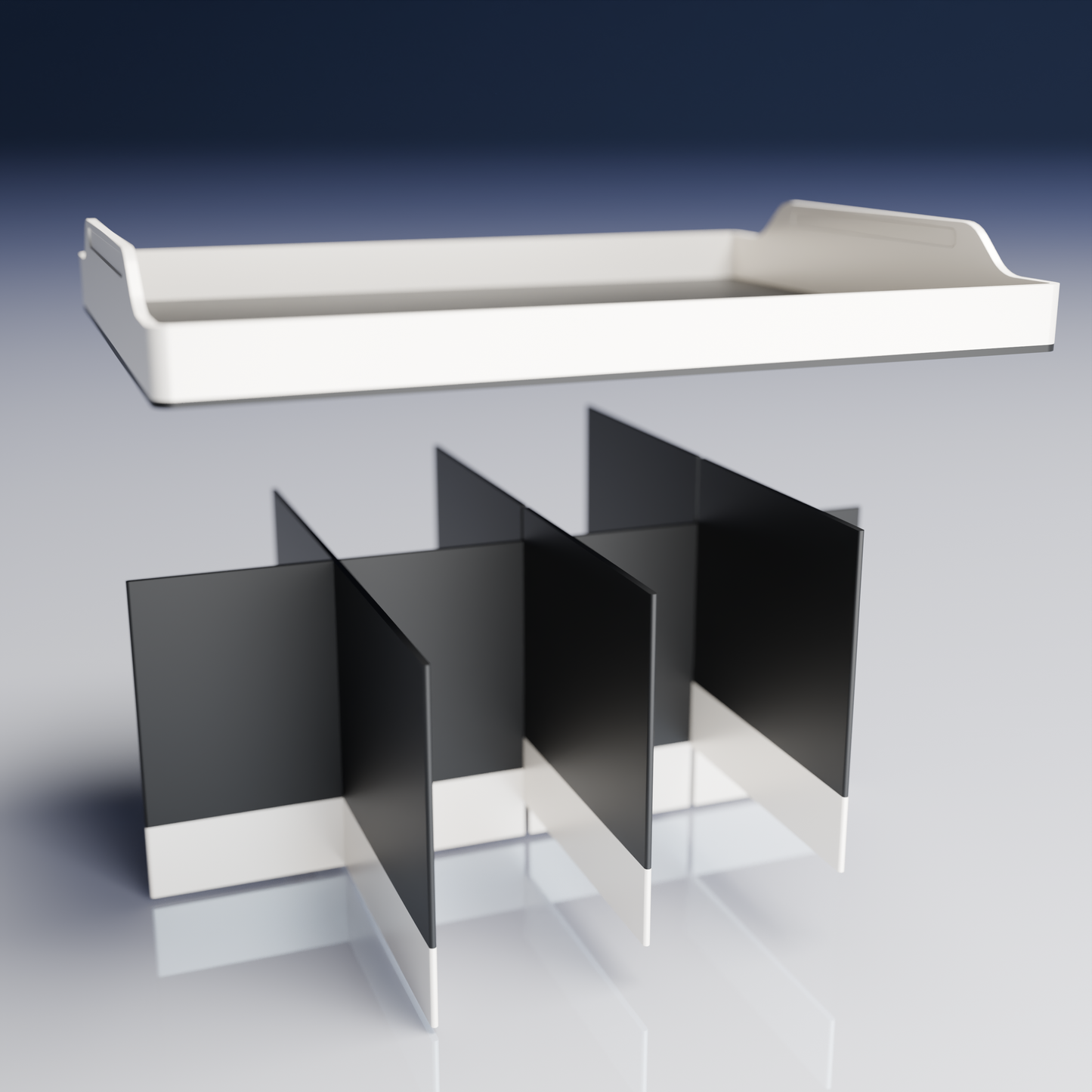 Bx25x20x14_SmallTray_PLACharcoalBlack