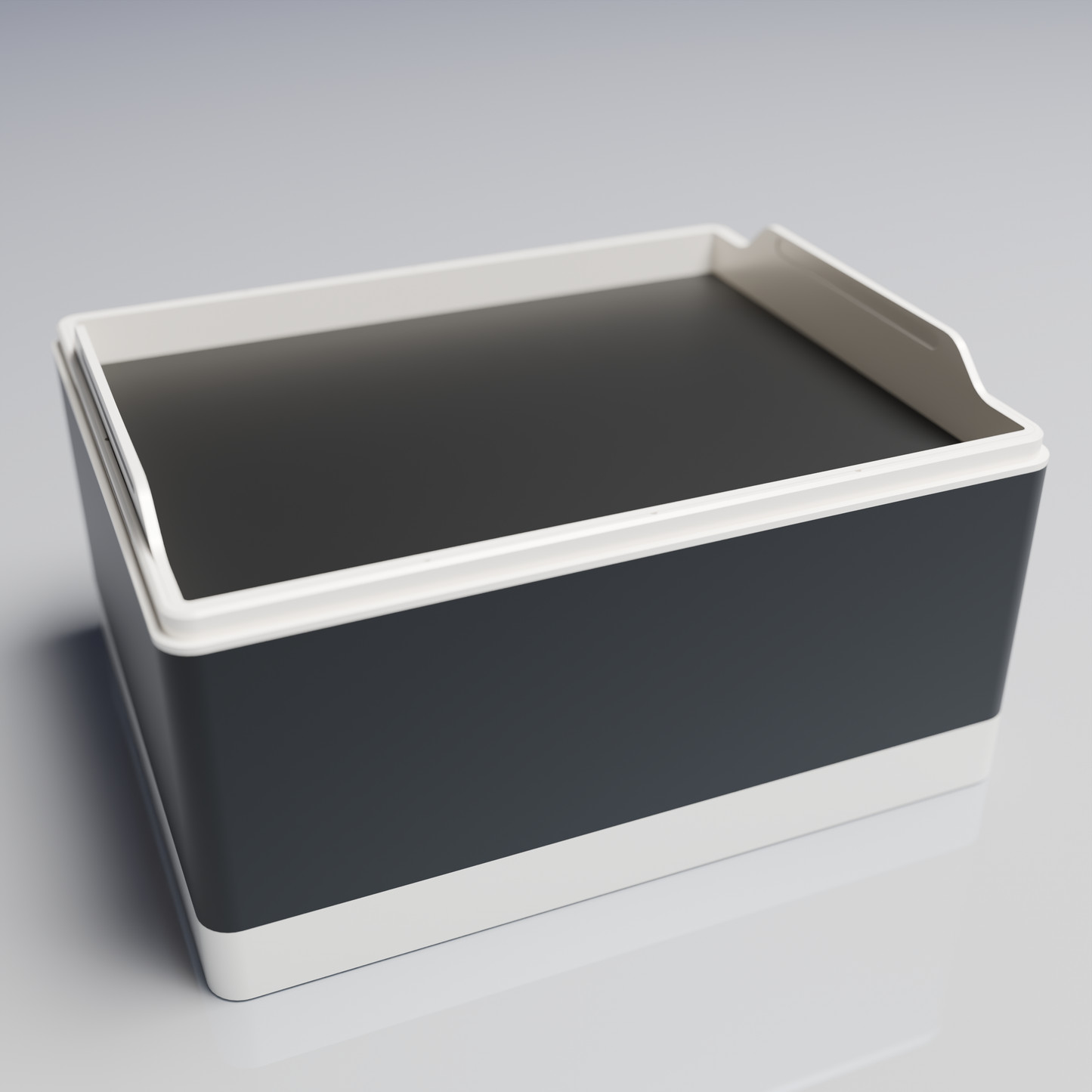 Bx25x20x14_SmallTray_PLACharcoalBlack