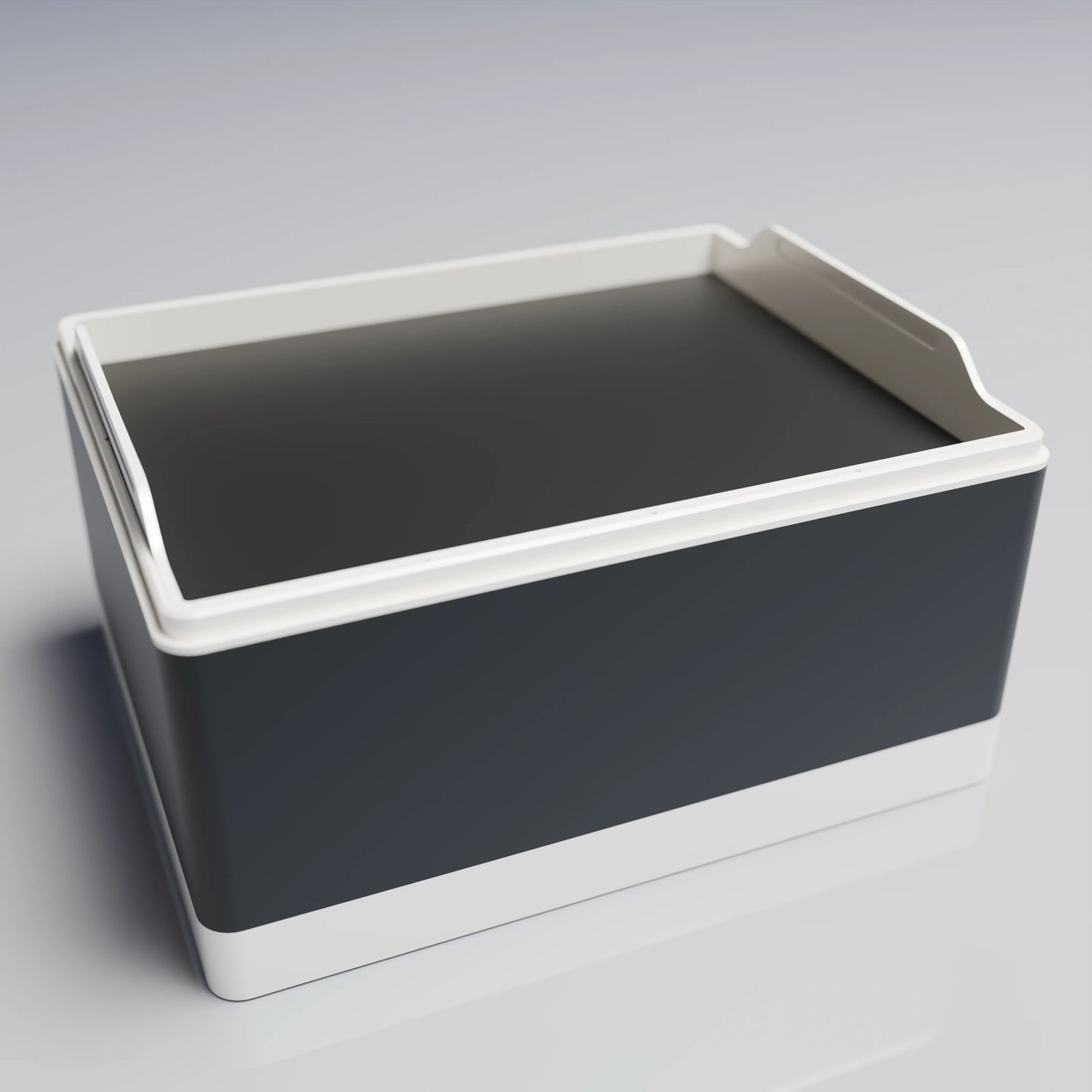 Bx25x20x14_SmallTray_PLACharcoalBlack