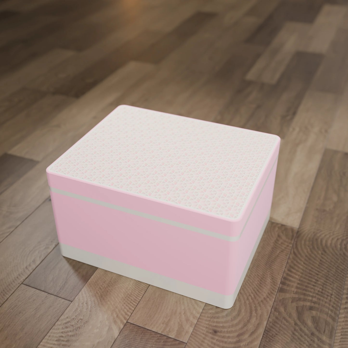 Elegante Geschenkbox mit japanischem Kumikomuster, von oben, Gross - 25x20x14, Candy