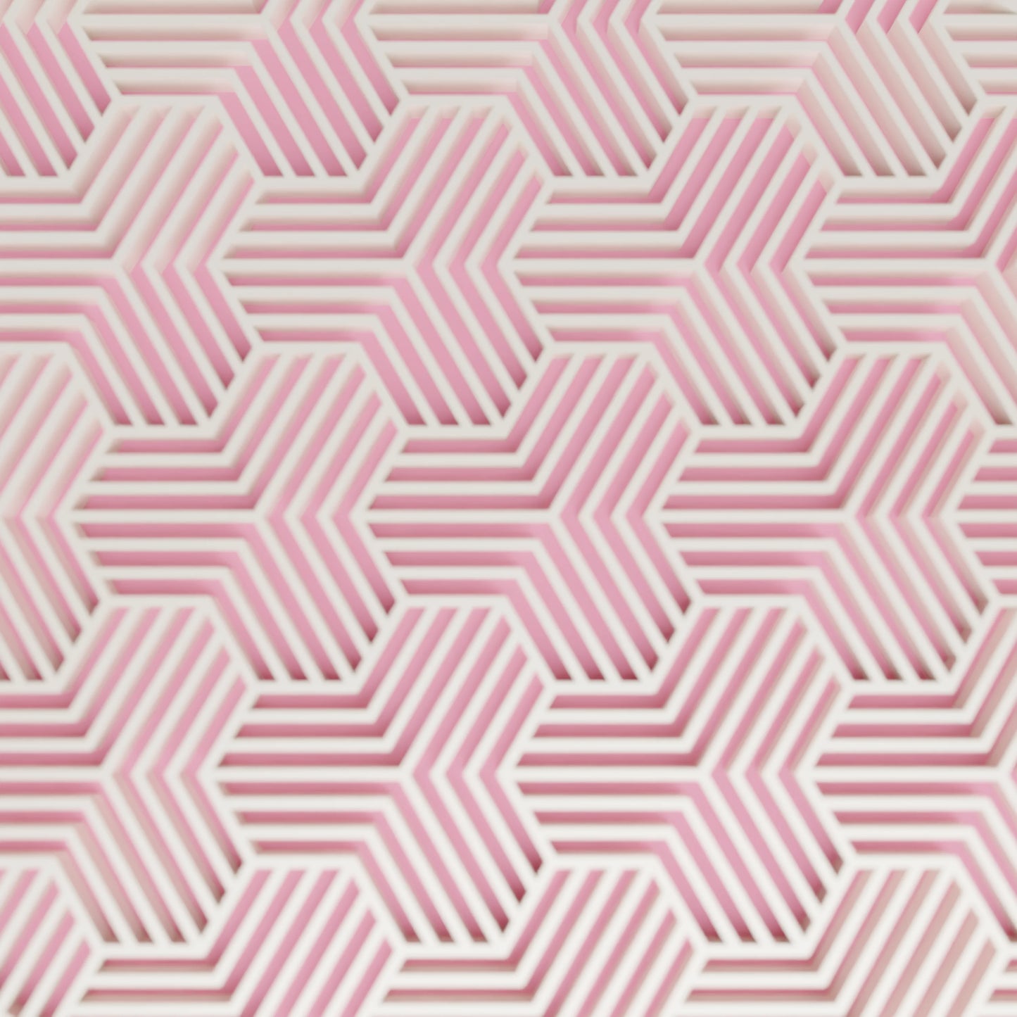 Close-up of pattern of elegant gift box Triangle, Medium - 20x15x10, in color Candy
