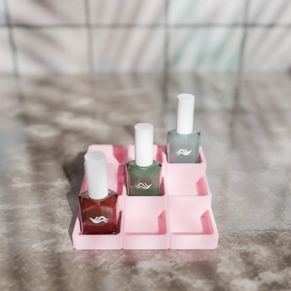 LackLounge, a nail polish stand - 3 x 3 - Candy