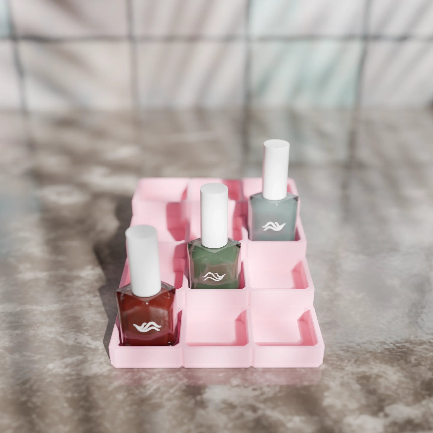 LackLounge, a nail polish stand - 3 x 4 - Candy