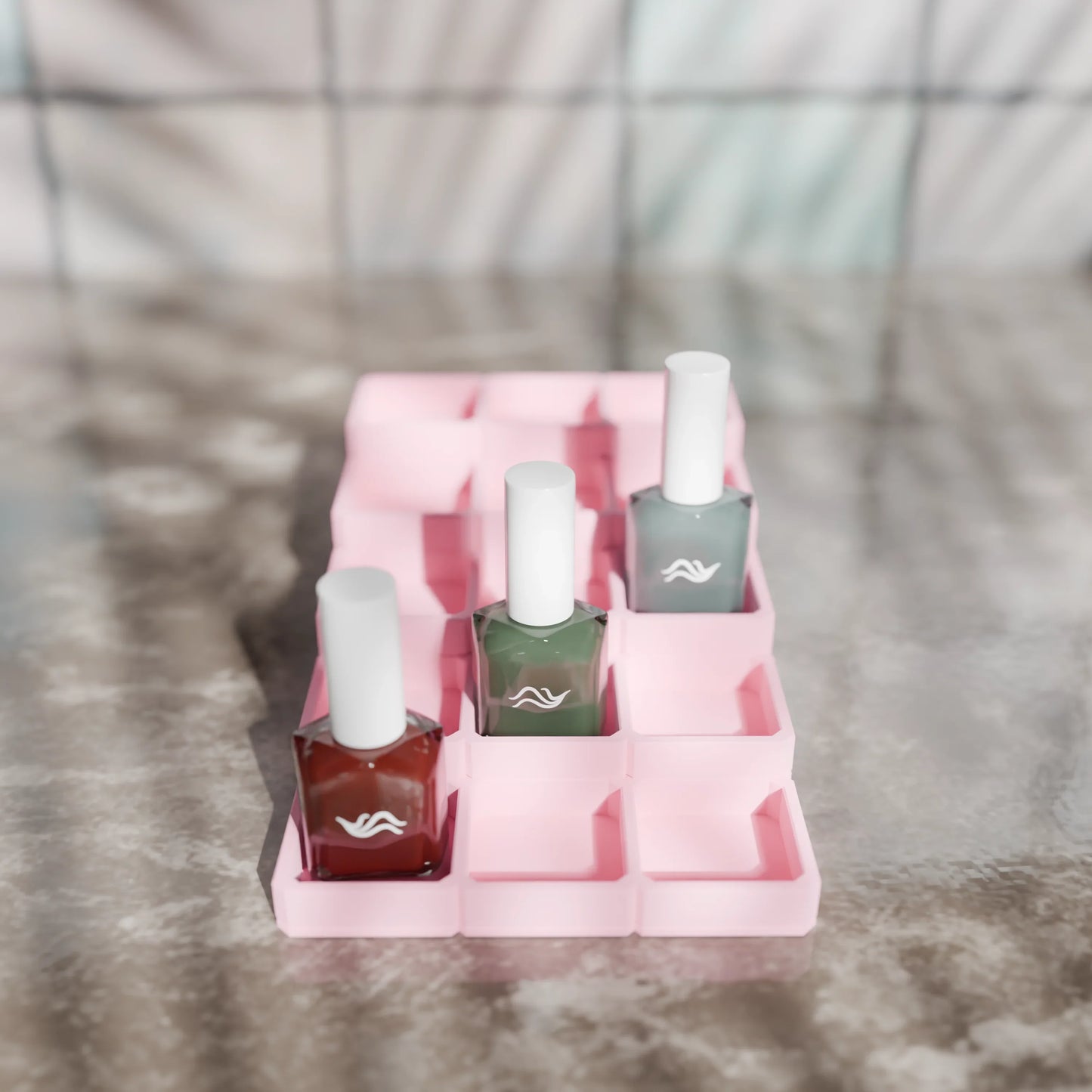 LackLounge, a nail polish stand - 3 x 5 - Candy