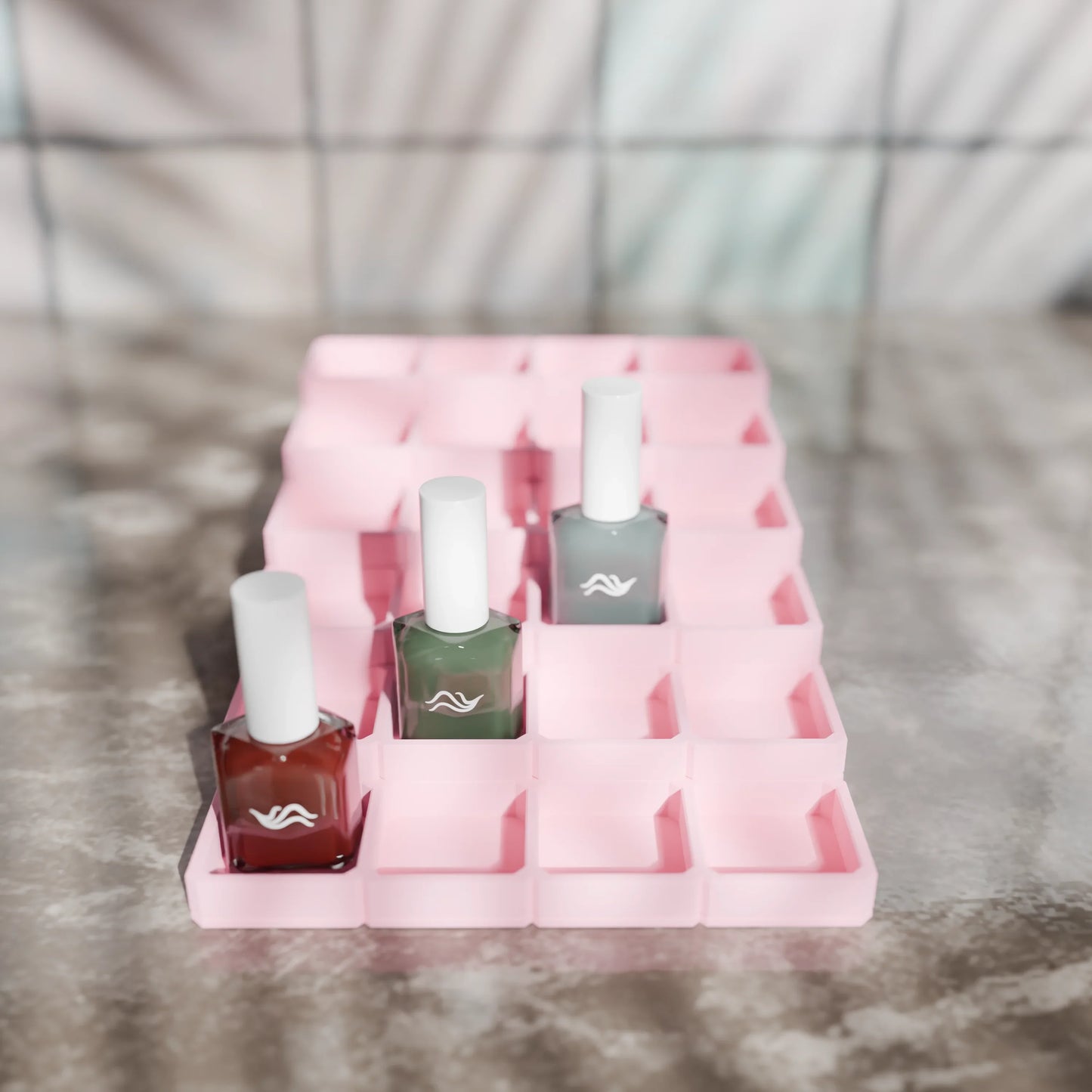 LackLounge, a nail polish stand - 4 x 6 - Candy