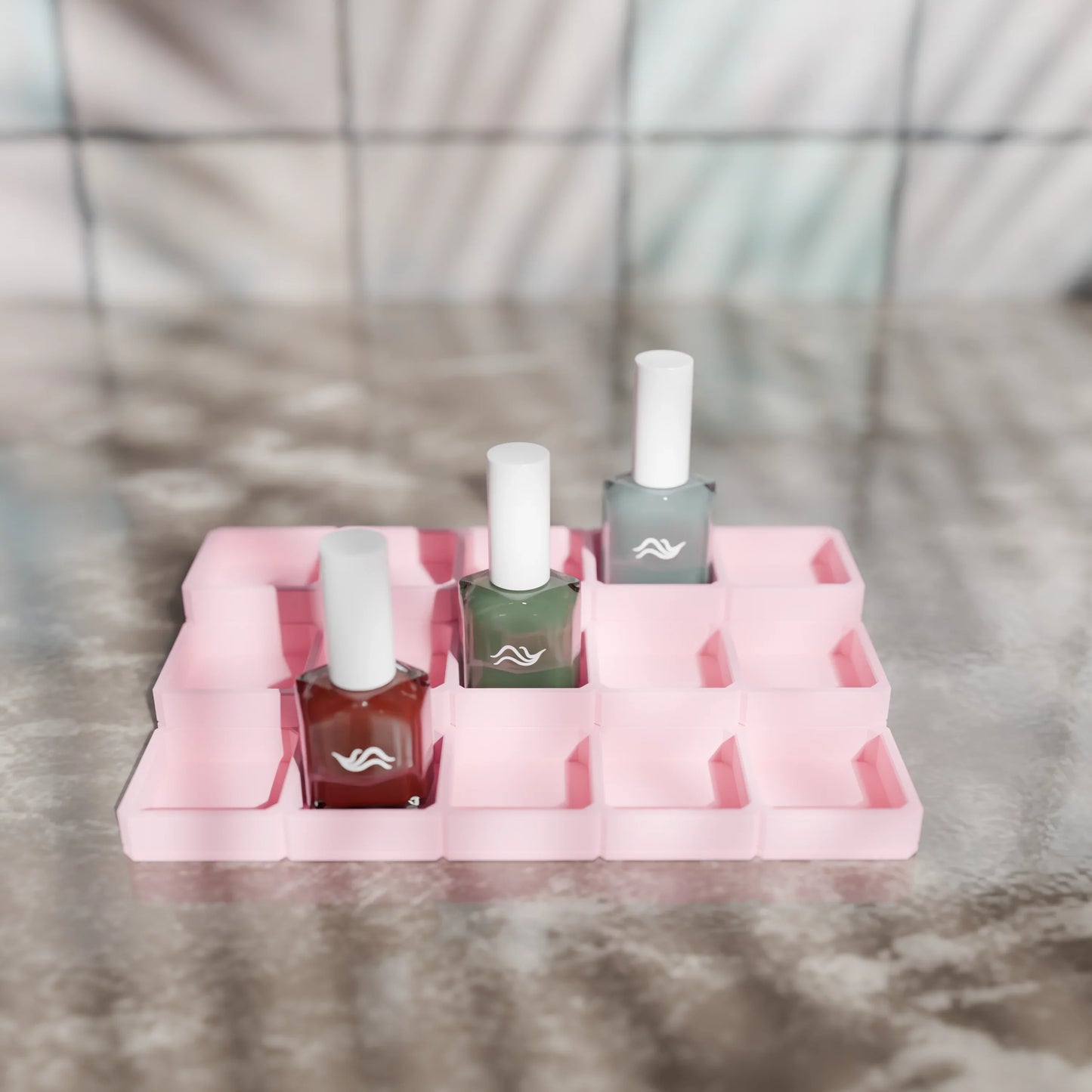 LackLounge, a nail polish stand - 5 x 3 - Candy