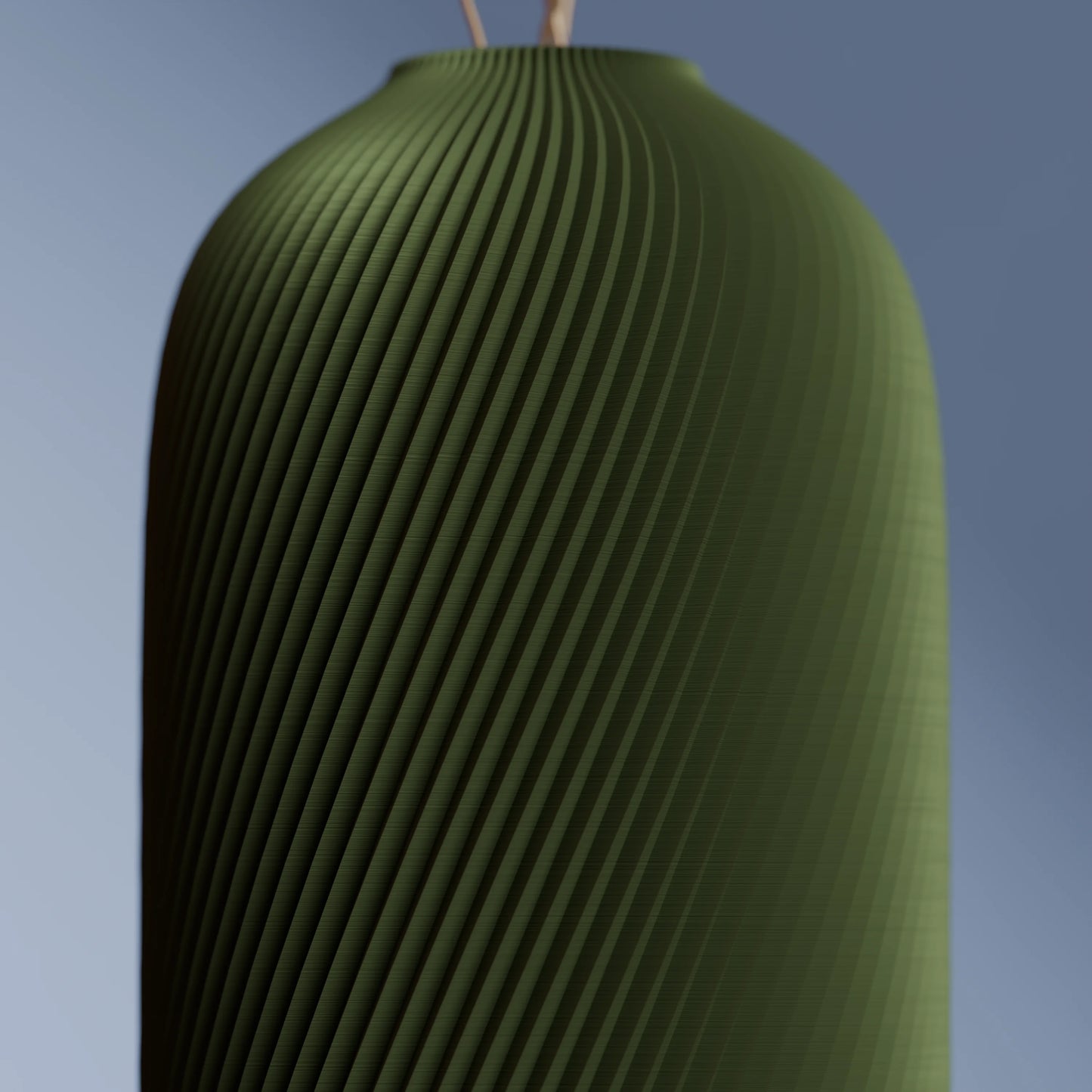 Eterna Vase ribbed & twisted